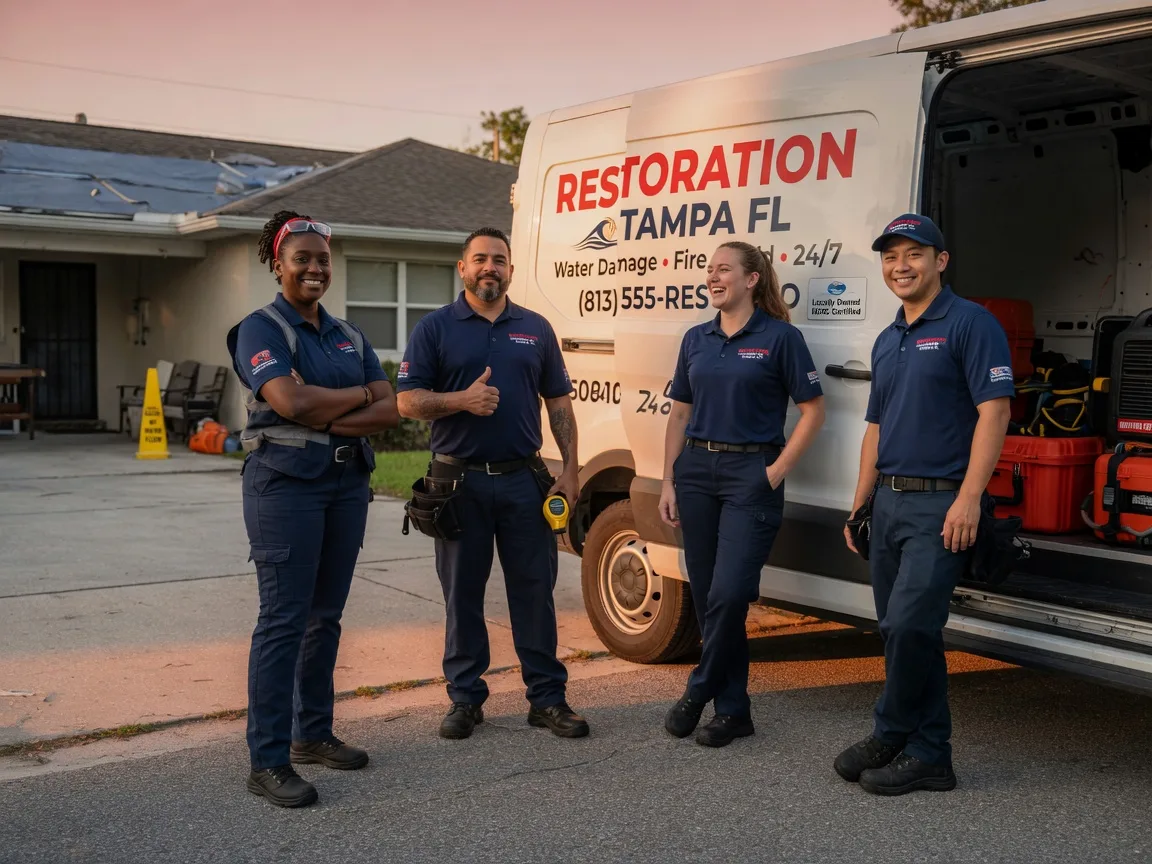 Water Damage Restoration company in Fort Lee, VA